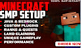 develop professional minecraft plugin or mod or data pack