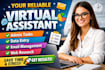 be your instagram assistant, social media email manager and virtual assistant
