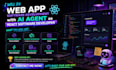 do web app software development ai agent as react software developer