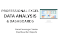 create excel dashboards, charts and data analysis reports
