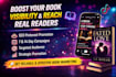 develop a custom high visibility book promotion kdp designed to boost book sales