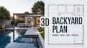garden plan, landscape design, outdoor layout backyard plan