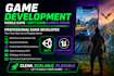 do game development, mobile game, unity game, unreal engine game developer