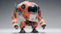 design sci fi mecha and robot concept art