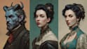 make a realistic or fantasy portrait
