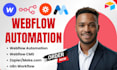 setup webflow automation webflow dynamic pages webflow cms zapier airtable