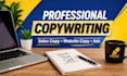 create engaging and sales focused copywriting