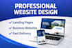 create a modern business website