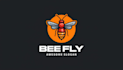 design creative angry bee logo in very short time
