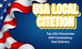 create high quality USA local citations