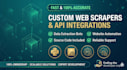 build custom web scrapers and API integrations