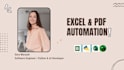 automate your excel data, reports, and PDF tasks with python