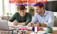 explain math and physics problems step by step in en or fr