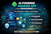 develop an android app with ai integration chatgpt ml apis