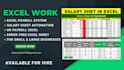 create salary payroll system in excel
