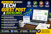 provide tech backlinks and tech guest post for SEO growth
