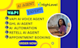 build vapi ai calling agent, gohighlevel ai automation for appointment booking