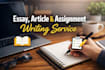 write professional essays, articles and assignments