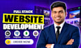 do custom website development, website design, and full stack web development