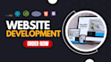 design and develop custom websites as fullstack webdeveloper