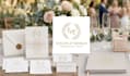 create a wedding logo stationery and gifts