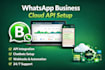 setup meta whatsapp business cloud API