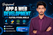 do website and mobile app development, ios app development as flutter developer