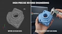 do reverse engineering, 3d scanning, and stl to step cad modeling