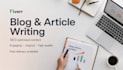write professional articles and blogs