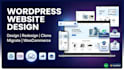 design, redesign, migrate, clone, woocommerce wordpress website design, redesign