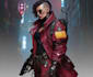 making a cyberpunk character illustration