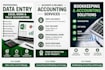 do accounting, bookkeeping and tally data entry