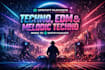 do your techno, edm and melodic techno music to spotify playlists