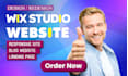 build wix, wix studio website design, figma to wix studio