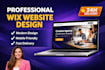 design wix website, redesign wix website, wix website design, wix website