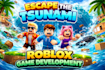 create tsunami escape for brainrot, escape the tsunami roblox game development