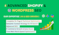 do advanced shopify SEO and GEO optimization for ai search results