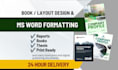 professionally format books, reports and word documents