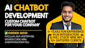 create personalized, custom ai chatbot development, ai website