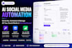 build ai social media automation system with scheduling