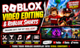 edit roblox video and gaming video, roblox shorts, roblox youtube