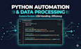 automate repetitive tasks and process data using python