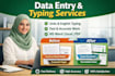 do data entry and typing