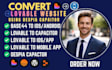 fix convert lovable or base44 website to ios android app using despia capacitor