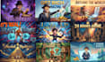 draw youtube cartoon thumbnails