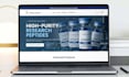 build peptide website peptide ecommerce store nutraceutical supplement website
