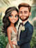 make family or couple caricature