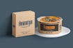 design line art packaging illustration