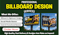 design billboards, signboards, banner ads