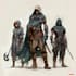 dnd character art and dnd concept art
